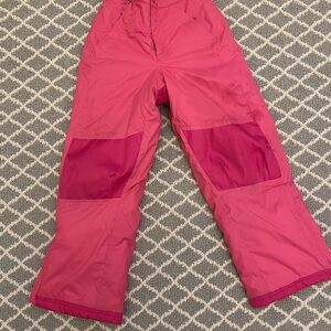 L.L. Bean Kids Fuchsia Snow Pants